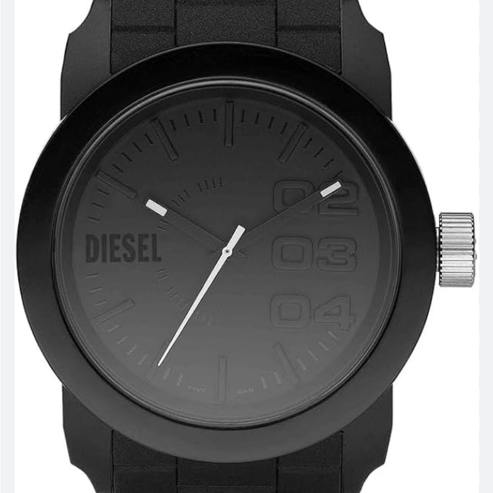 Diesel Black and Silver Men's Watch